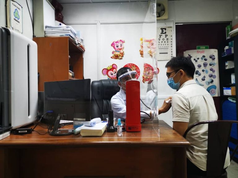 Donation Face Shields &Amp; Partition Shields To Klinik Jawi